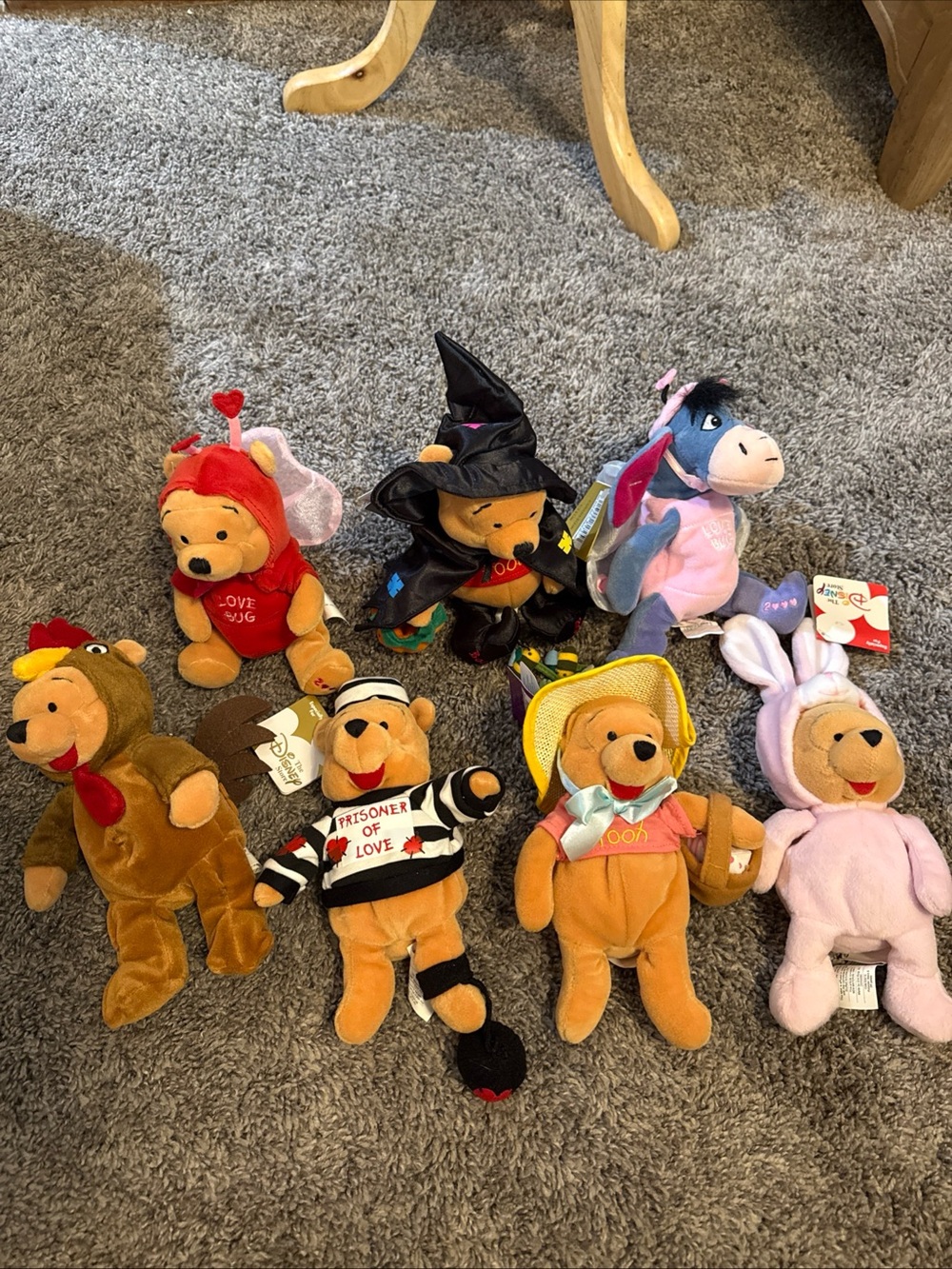 Disney Winnie the Pooh Plush Holiday Set with Eeyore - 7